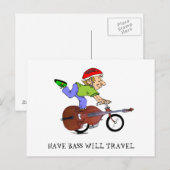 BASS BIKE-POSTCARD POSTKARTE (Vorne/Hinten)