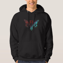 Bass Butterfly Blue/Red Hoodie