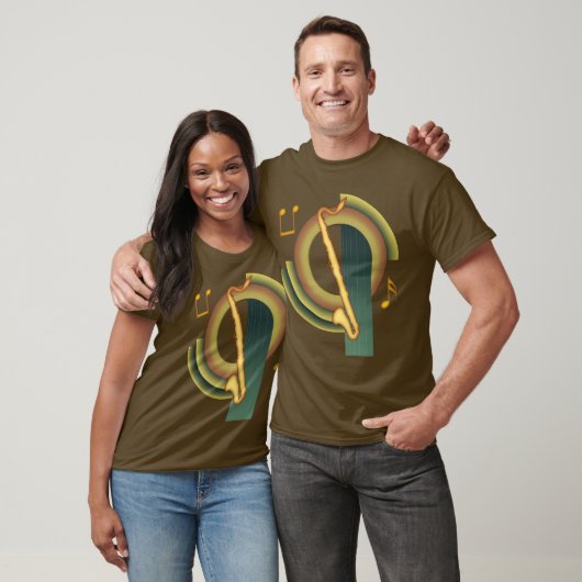 Bass Clarinet Deko T-Shirt (Unisex)