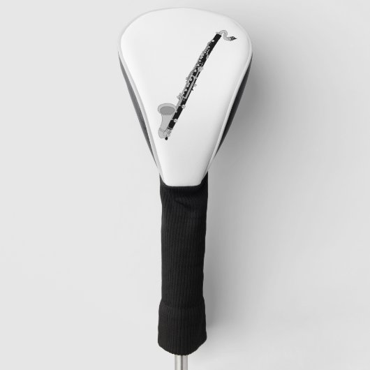 Bass Clarinet Golf Headcover (Vorderseite)
