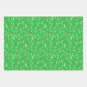 Bass Clarinet Musiknote Muster Geschenkpapier Set (Vorderseite 2)