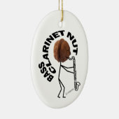 Bass Clarinet Nut Keramikornament (Rechts)