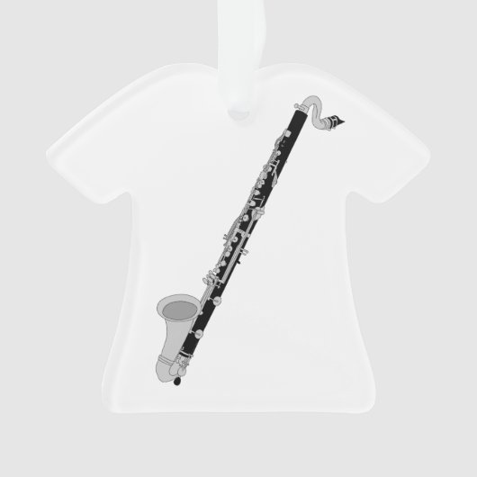 Bass Clarinet Ornament (Vorderseite)