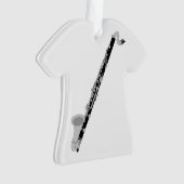 Bass Clarinet Ornament (Vorderseite)
