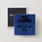Bass Clarinet Play Boy Button (Vorne & Hinten)