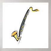 Bass Clarinet Poster (Vorne)