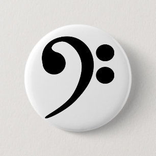 Bass Clef Button