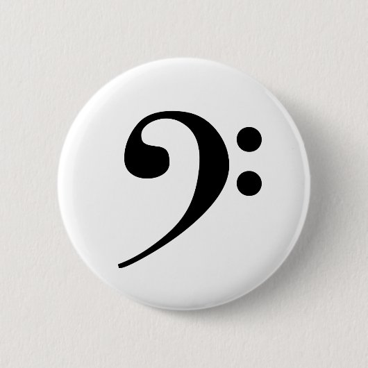 Bass Clef Button (Vorderseite)