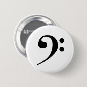 Bass Clef Button (Vorne & Hinten)