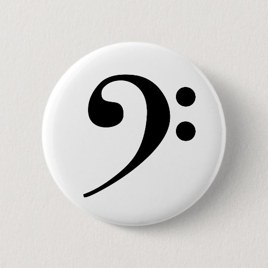 Bass Clef Button (Vorderseite)