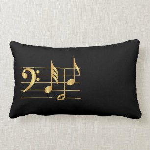 Bass clef lendenkissen