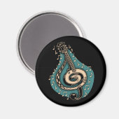 Bass Clef Magnet (Vorderseite/Rückseite)