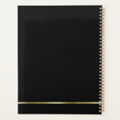 Bass Clef Modernes Musiklehrerbüro Planer (Rückseite)