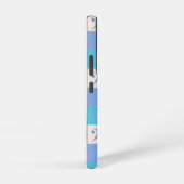 Bass Clef Pattern Music Pastel Samsung Galaxy Hülle (Rechte Seite)