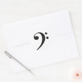 Bass Clef Sticker (Umschlag)