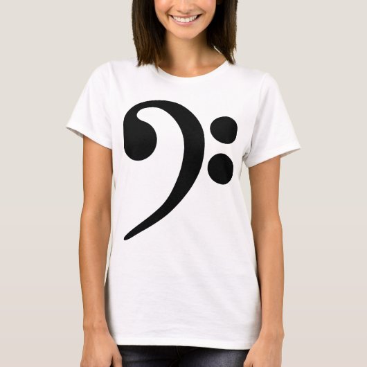 Bass Clef T-Shirt (Vorderseite)