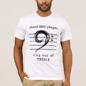Bass-Clef-T - Shirt (Vorderseite)