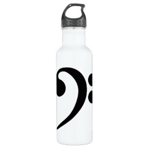 Bass Clef Trinkflasche