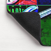 Baß der Schnur-4 Mousepad (Ecke)