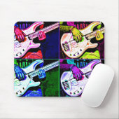 Baß der Schnur-4 Mousepad (Mit Mouse)