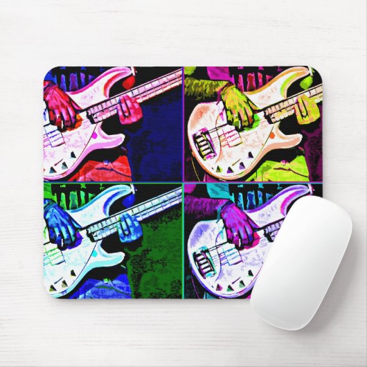 Baß der Schnur-4 Mousepad (Mit Mouse)