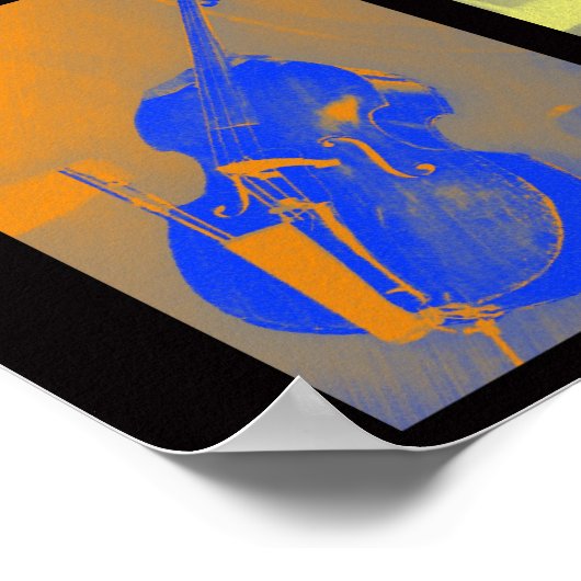 Bass - Druck Poster (Ecke)