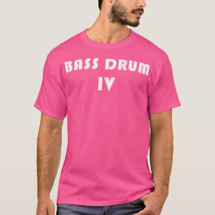 Bass Drum 4 Marching Band Drumline wieder aufgedru T-Shirt