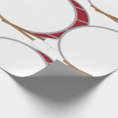 Bass Drum Geschenkpapier (Ecke)