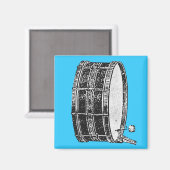 Bass Drum Magnet (Vorderseite/Rückseite)
