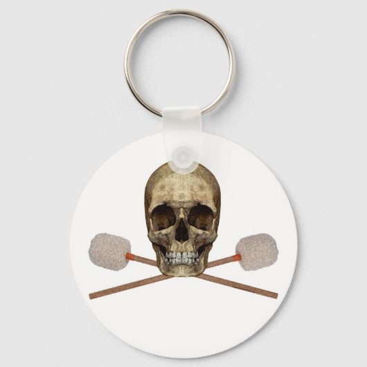 Bass Drum Pirate Schlüsselanhänger (Vorderseite)