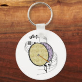 Bass Drum Schlüsselanhänger (Vorderseite)