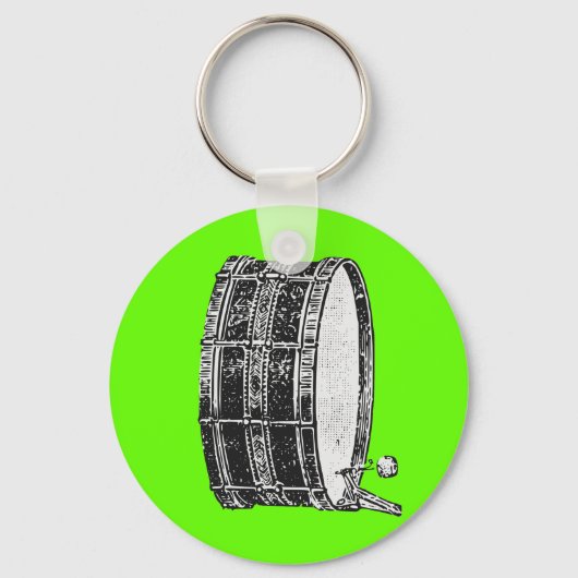 Bass Drum Schlüsselanhänger (Vorderseite)