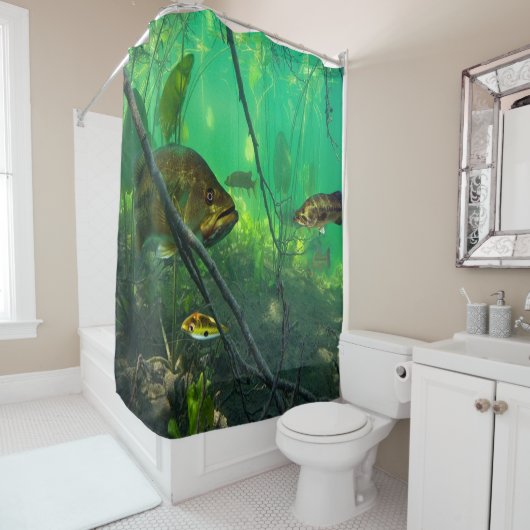 Baß Duschvorhang (Beispiel)