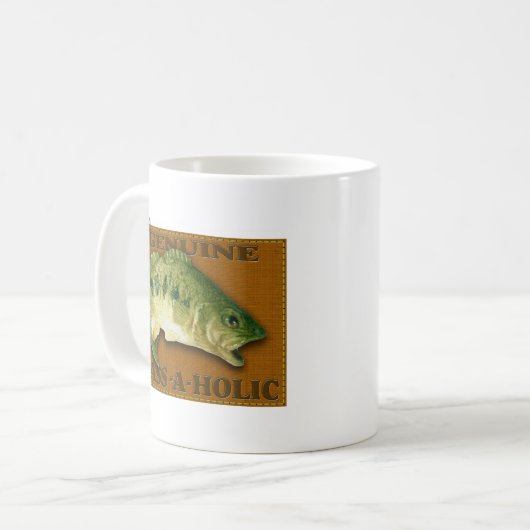 Baß-ein-holic Tasse (Vorderseite Links)