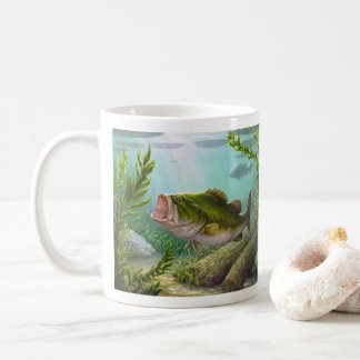 Bass-Fische Kaffeetasse
