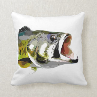 Bass-Fische Kissen