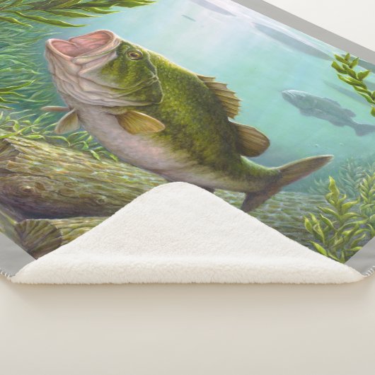 Bass-Fische Sherpadecke (3/4)