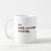 Bass-Fischen-Tasse Kaffeetasse (Links)