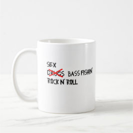 Bass-Fischen-Tasse Kaffeetasse