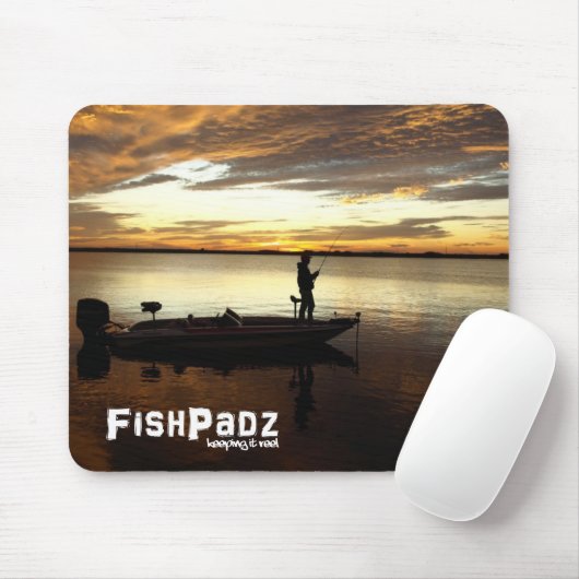 Bass-Fischer Mousepad (Mit Mouse)