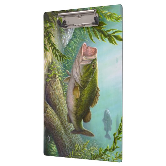 Bass Fish Klemmbrett (Links)