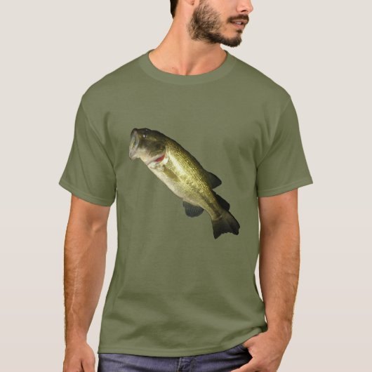 Bass Fish Men-T - Shirt (Vorderseite)