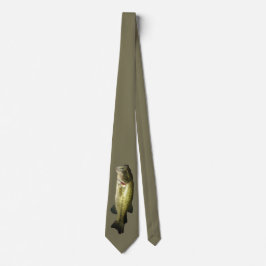 Bass Fish Men's Elegant Neck Tie Krawatte