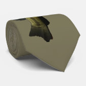 Bass Fish Men's Elegant Neck Tie Krawatte (Gerollt)