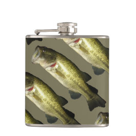 Bass Fish Modern Stilvolle Mens Flachmann