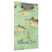 Bass Fish Muster Klemmbrett (Rechts)