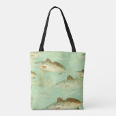 Bass Fish Muster Tasche (Rückseite)