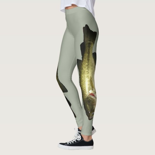 Bass Fish Safari Grüne Leggings (Links)