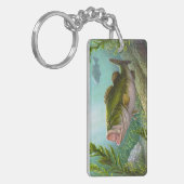 Bass Fish Schlüsselanhänger (Vorderseite links)