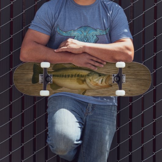 Bass fish skateboard (Außenbereich 3)